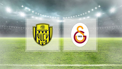 Şampiyonluk maçı: Ankaragücü Galatasaray maçı saat kaçta başlayacak?