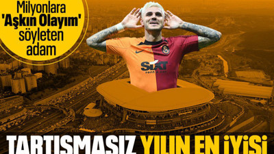 Galatasaray'ı şampiyonluğa taşıyan Icardi yılın en iyi futbolcusu oldu!