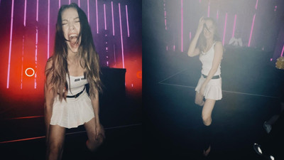 Serenay Sarıkaya, süper mini eteğiyle kalça dansı yaptı | VİDEO