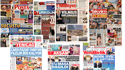 İşte Türkiye'nin nabzını tutan gazetelerin manşetleri...