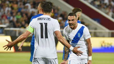 Trabzonspor'un yeni transferi  Dimitrious Kourbelis İstanbul'a geldi