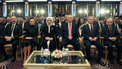 TBMM'de yemin eden Cumhurbaşkanı Erdoğan Göreve Başlama Töreni için Beştepe'de! Törene 21 Devlet Başkanı ve 13 Başbakan katıldı