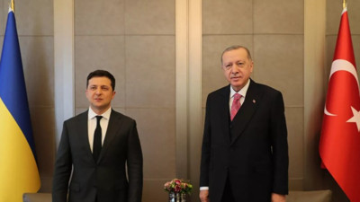Son dakika haberleri... Cumhurbaşkanı Erdoğan Zelenskiy'le görüştü