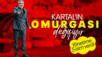 Şenol Güneş yönetime 4 bölge için 5 isim verdi! Beşiktaş'ın omurgası değişiyor