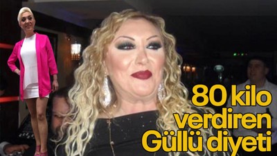 Güllü 49'unda 80 kilo birden verdi! 10 beden küçülen şarkıcının 3 sırrı var! İğne ipliğe çeviren Güllü diyeti