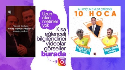 Haberet.com Instagram'da! Uzun metinler yerine kısa, eğlenceli, bilgilendirici videolar ve görseller için hemen takip edin