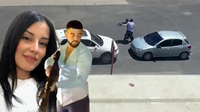Gaziantep'te sokak ortasında silahlı vahşet! Eski eşini ve kayınpederini öldürdüğü anlar kamerada