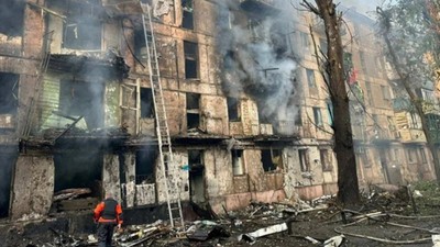Rusya Ukrayna'ya füze ve İHA'larla saldırdı! Ukrayna'dan son dakika açıklaması