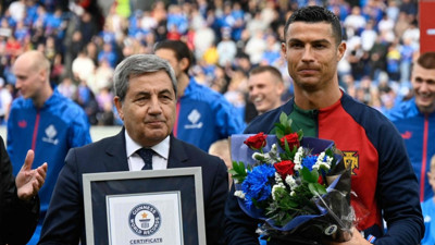 Ronaldo tarihi maçta golünü attı! 200 maça çıkan ilk futbolcu oldu