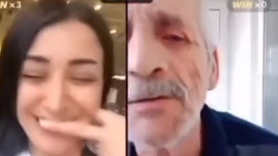 Rezil videoların yuvası TikTok'ta iğrenç görüntüler! Genç kadın ile yaşlı adamın mide bulandıran sözleri olay oldu