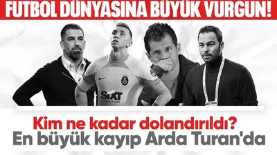 Futbol dünyasına büyük vurgun! Hangi futbolcu ne kadar dolandırıldı Rezan Epözdemir açıkladı! En büyük kayıp Arda Turan'da