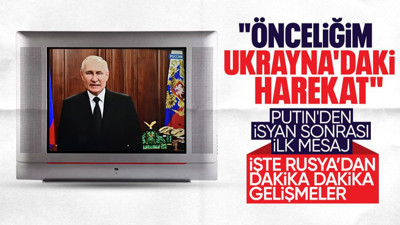Son dakika! Rusya Devlet Başkanı Putin'den 24 saatlik Wagner krizinin ardından yeni açıklama