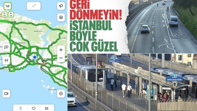 Issız İstanbul! 9 günlük tatilde memleketlerine ve tatile giden İstanbulluların ardından şehirde şaşırtan görüntüler