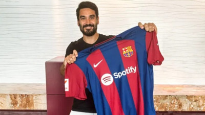 Son dakika... İlkay Gündoğan Barcelona'da