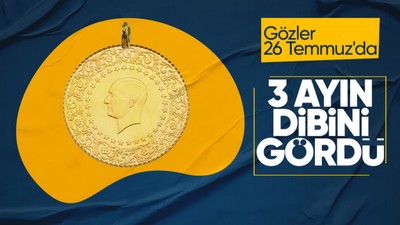Altın fiyatları düşüşe geçti, 3,5 ayın dibini gördü! Uzman isim seviyeyi belirtip rakam verdi! Gözler 26 Temmuz'da