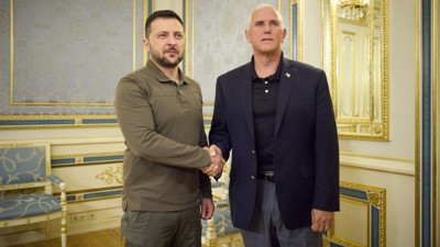 ABD 2024 Başkanlık Seçimleri Adaylarından Mike Pence'den Kiev'e ziyaret