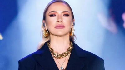 Sırtındaki güneş yanıkları yüzünden dalga konusu olmuştu! Hadise'den olay sırt dekolteli poz geldi