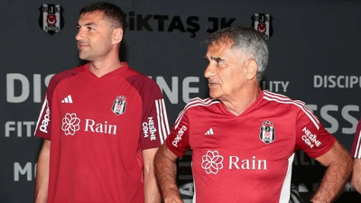 Burak Yılmaz, Beşiktaş'ta göreve başladı.