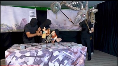 Aile ve Sosyal Hizmetler Bakanlığı'ndan 'Korku ve Kederin Kaçtığı Gün' adlı kukla oyununa inceleme