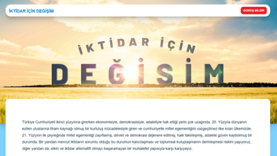 CHP'de 'değişim' rüzgarı esiyor! İmamoğlu'nun günlerdir konuşulan internet sitesi yayına girdi