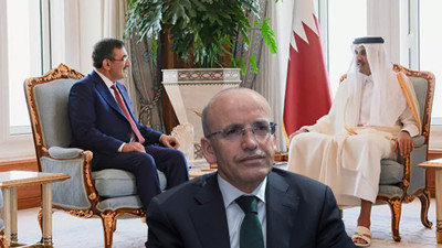 Cevdet Yılmaz ve Mehmet Şimşek, Katar Emiri ile görüştü