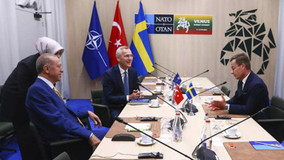 Litvanya'da 3'lü görüşme! İsveç Türkiye'ye desteğini ilan etti