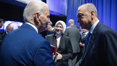 Son dakika! Cumhurbaşkanı Recep Tayyip Erdoğan, NATO Liderler Zirvesi'nde Biden ile bir araya geldi