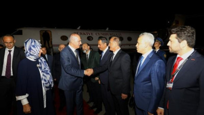 TBMM Başkanı Numan Kurtulmuş KKTC ziyaretinin ardından Azerbaycan'da