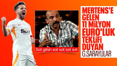 Galatasaray'a büyük piyango! Mertens'e 11 milyon euro'luk teklif