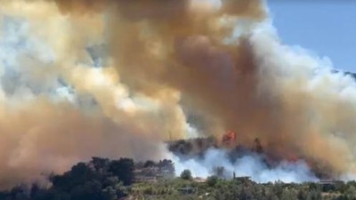 Hatay alev alev yanıyor! Orman yangınında 24 saate yaklaşıldı!  2 gözaltı