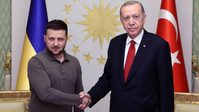Ukrayna Devlet Başkanı Zelensky'den Cumhurbaşkanı Erdoğan'a mektup
