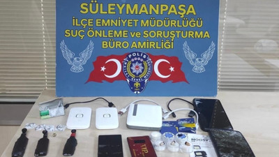 Tekirdağ'da ehliyet sınavı için kopya düzeneği kuran şahıslar yakalandı
