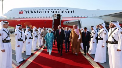 Cumhurbaşkanı Erdoğan'ın Körfez turu devam ediyor! Katar'da neler oldu? İlk açıklama