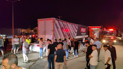 Bursa'da kuzeninin kullandığı TIR'a çarpan otomobil sürücüsü hayatını kaybetti