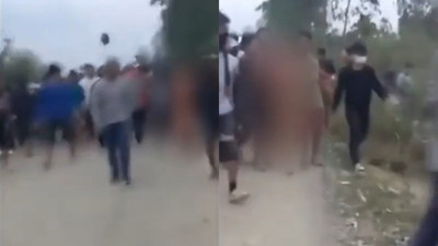 Hindistan'da bir grup erkek iki kadına tecavüz edip çırılçıplak sürükledi!