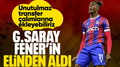 SON DAKİKA... G.Saray'dan Fenerbahçe'ye büyük çalım! Zaha'yı KAP'a bildirdi