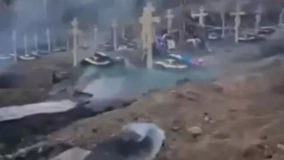 Sibirya'da Wagner Grubu'nun toplu mezarları bulundu! Cesetlerin üzerinden dumanlar yükseliyor