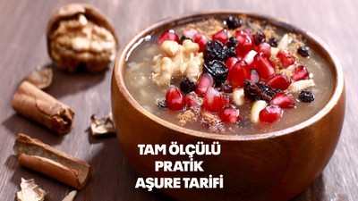 AŞURE TARİFİ: Aşure nasıl yapılır, gerekli malzemeler nelerdir? Pratik, kolay tam ölçülü aşure tarifi