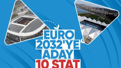 Türkiye'den EURO 2032'ye aday olan 10 stat!