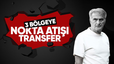 Beşiktaş'tan 3 bölgeye transfer! Şenol Güneş raporu verdi...