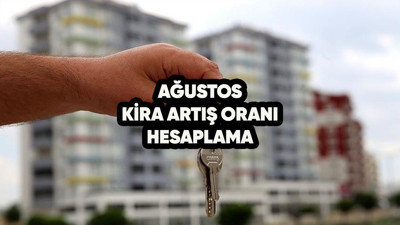 Ağustos kira artış oranı ne kadar oldu?