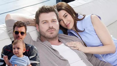 Kıvanç Tatlıtuğ'dan gündem olan paylaşım! Kucağında poz verdiği kareyi paylaştı! Bebek Kurt Efe mi?