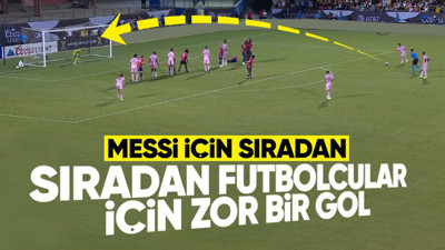Inter Miami'nin yıldızı Messi'den nefis frikik golü! Dallas ağlarını sarstı