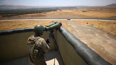 Suriye'den Türkiye'ye girmeye çalışan PKK'lı terörist yakalandı