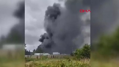 Son dakika: Kocaeli'nde marketin deposunda yangın