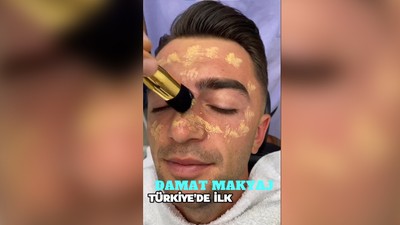 Yeni viral belli: Damat makyajı