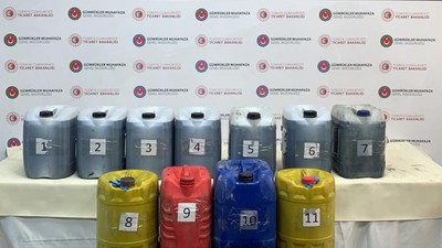 Habur'da 245 kilogram metamfetamin yakalandı