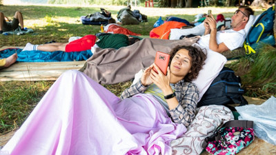 Karadağ'ın geleneklerinden "en tembel vatandaş" yarışması başladı