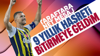 Ediz Dzeko'dan Fenerbahçe taraftarına şampiyonluk sözü! "9 yıllık hasret..."