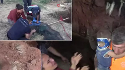 5 saat süren mücadele! 2 yaşındaki Yamaç 10 metrelik kuyudan kurtarıldı